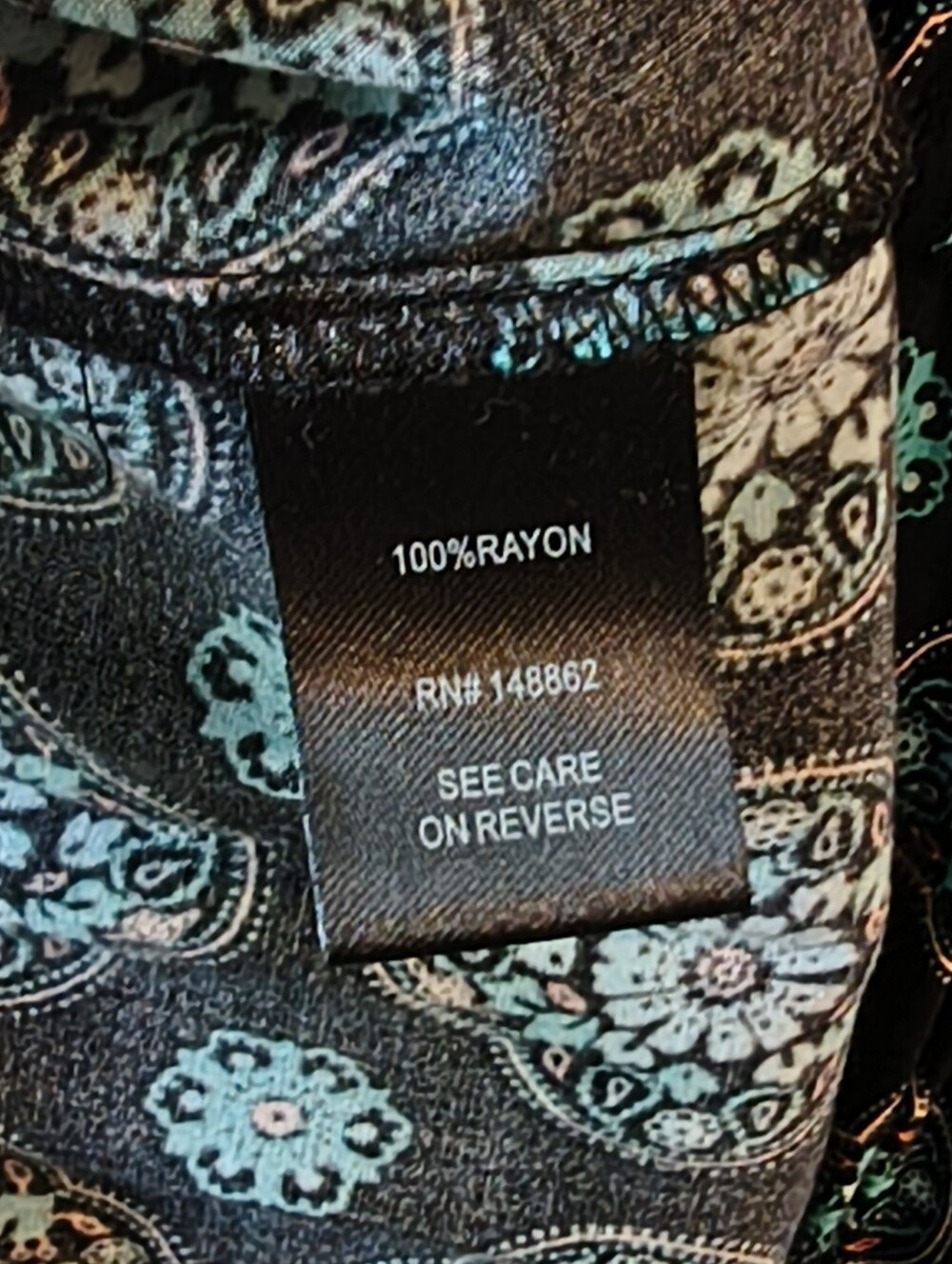 Torrid 3-Tier Midi Sundress - Size 1 / 1X, Black & Turquoise Mandala Print - Picture 7 of 9